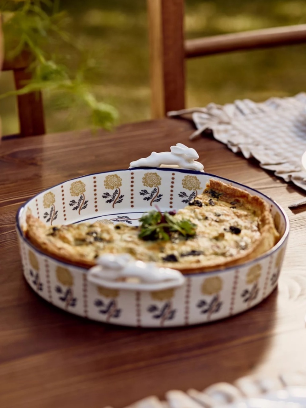 Anthropologie Millie round baking DISH